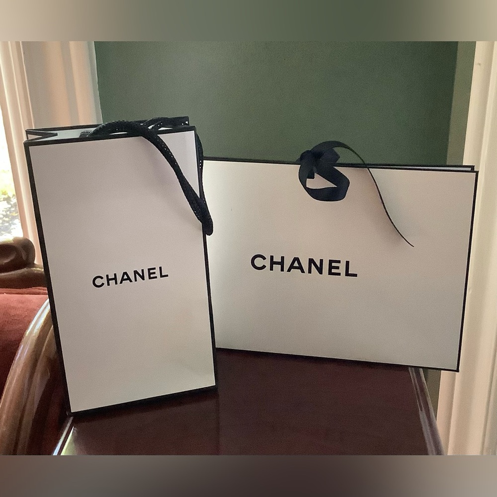Set of Two CHANEL Shopping Bags